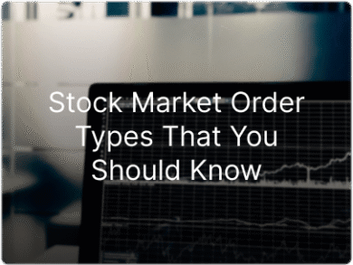 What are the stock market order types?
