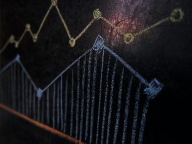 Chart on a blackboard